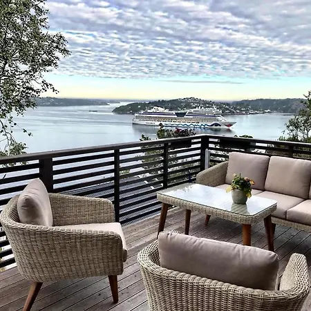 Leirvikneset Panoramic Sea View House * 베르겐